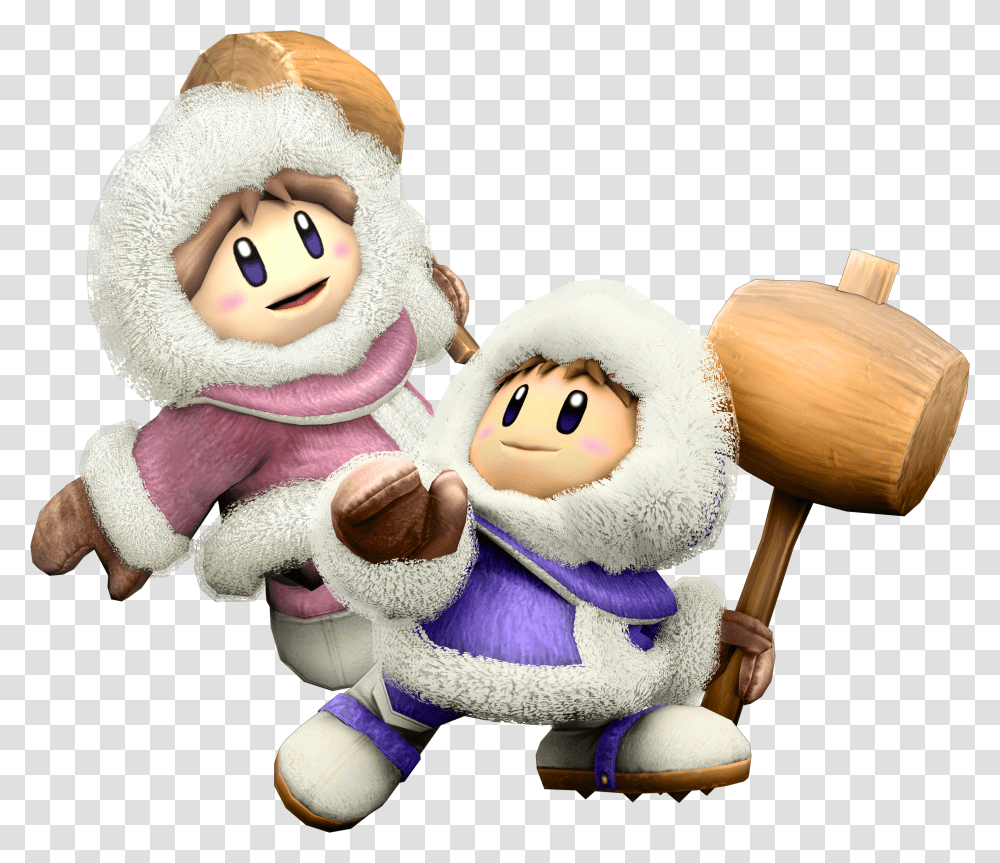Ice Climbers Each With Infinity Stones Vs Goku And Vegeta Transparent Png