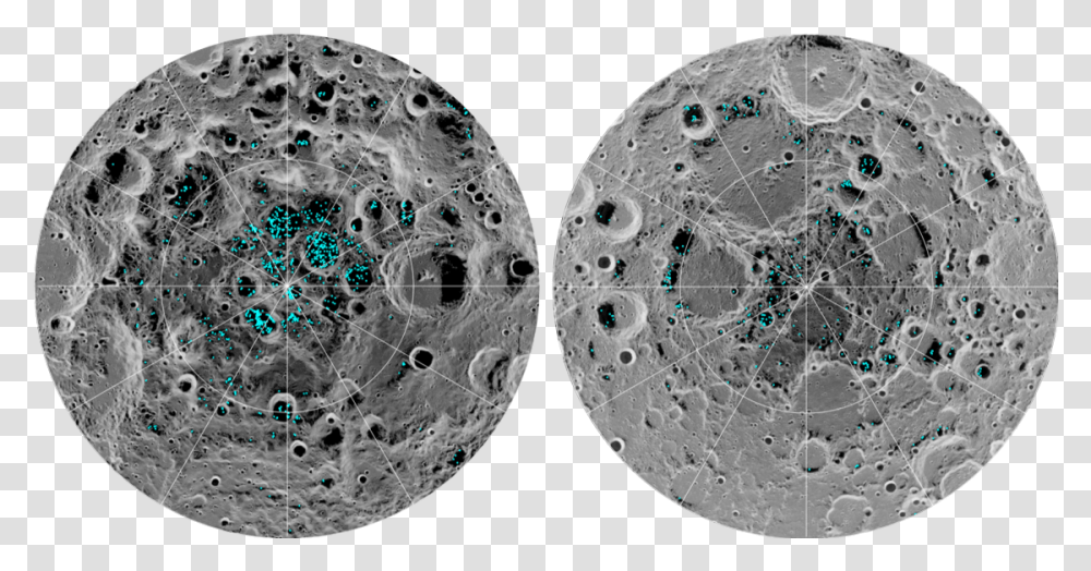 Ice Confirmed Frozen Water On The Moon, Outer Space, Astronomy, Universe, Nature Transparent Png