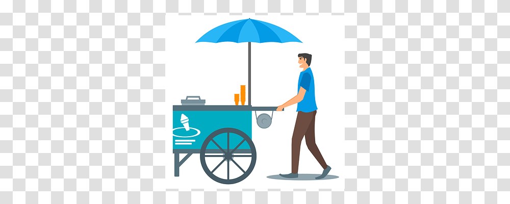 Ice Cream Person, Standing, Canopy, Cleaning Transparent Png