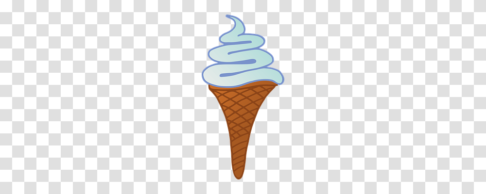 Ice Cream Food, Cone, Dessert, Creme Transparent Png