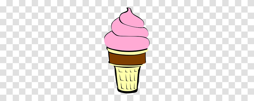 Ice Cream Food, Dessert, Birthday Cake, Milk Transparent Png