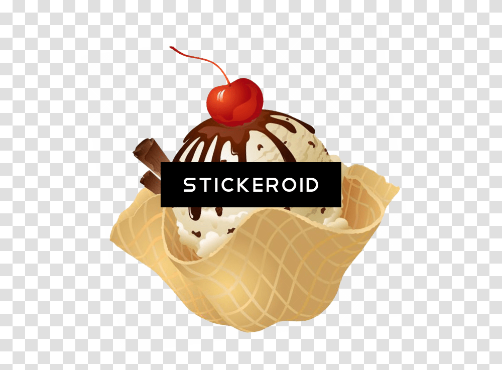 Ice Cream Bowl Download Background Ice Cream, Dessert, Food, Creme, Birthday Cake Transparent Png