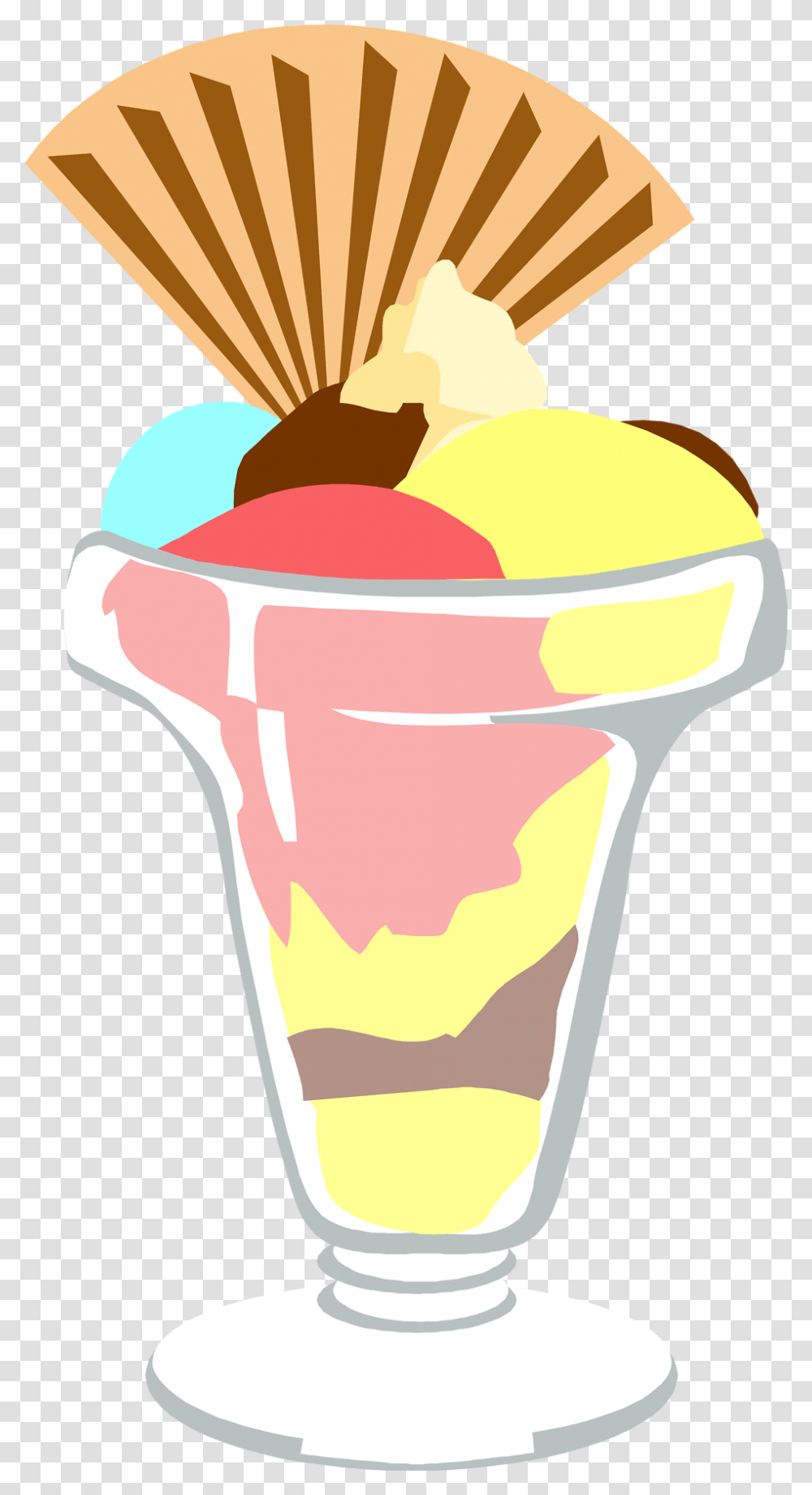 Ice Cream Clipart Background Clip Art Ice Cream Scoops Cartoon, Dessert, Food, Creme, Lamp Transparent Png
