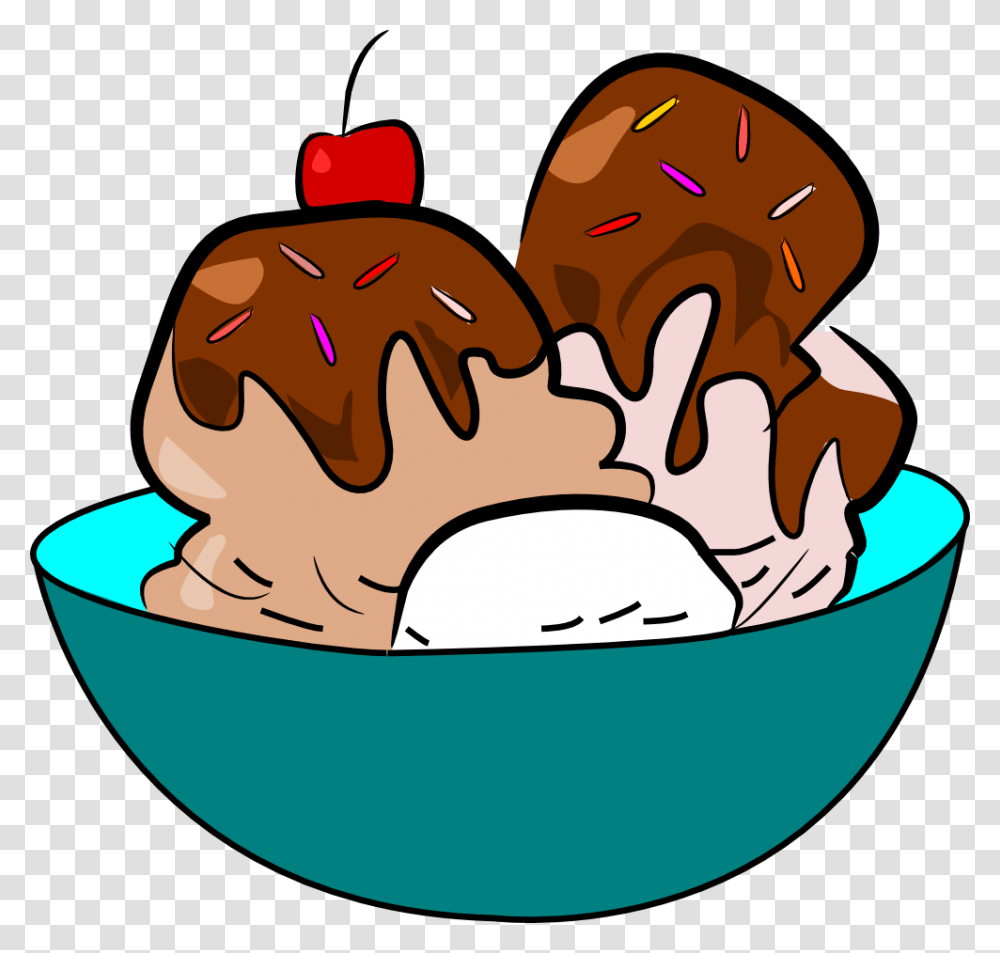 Ice Cream Clipart Free, Bowl, Mixing Bowl, Food, Birthday Cake Transparent Png