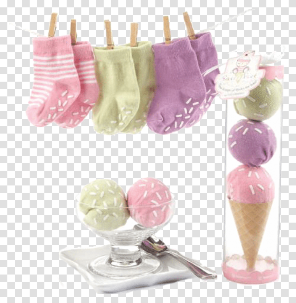 Ice Cream Cone Baby Shower, Dessert, Food, Creme, Wedding Cake Transparent Png