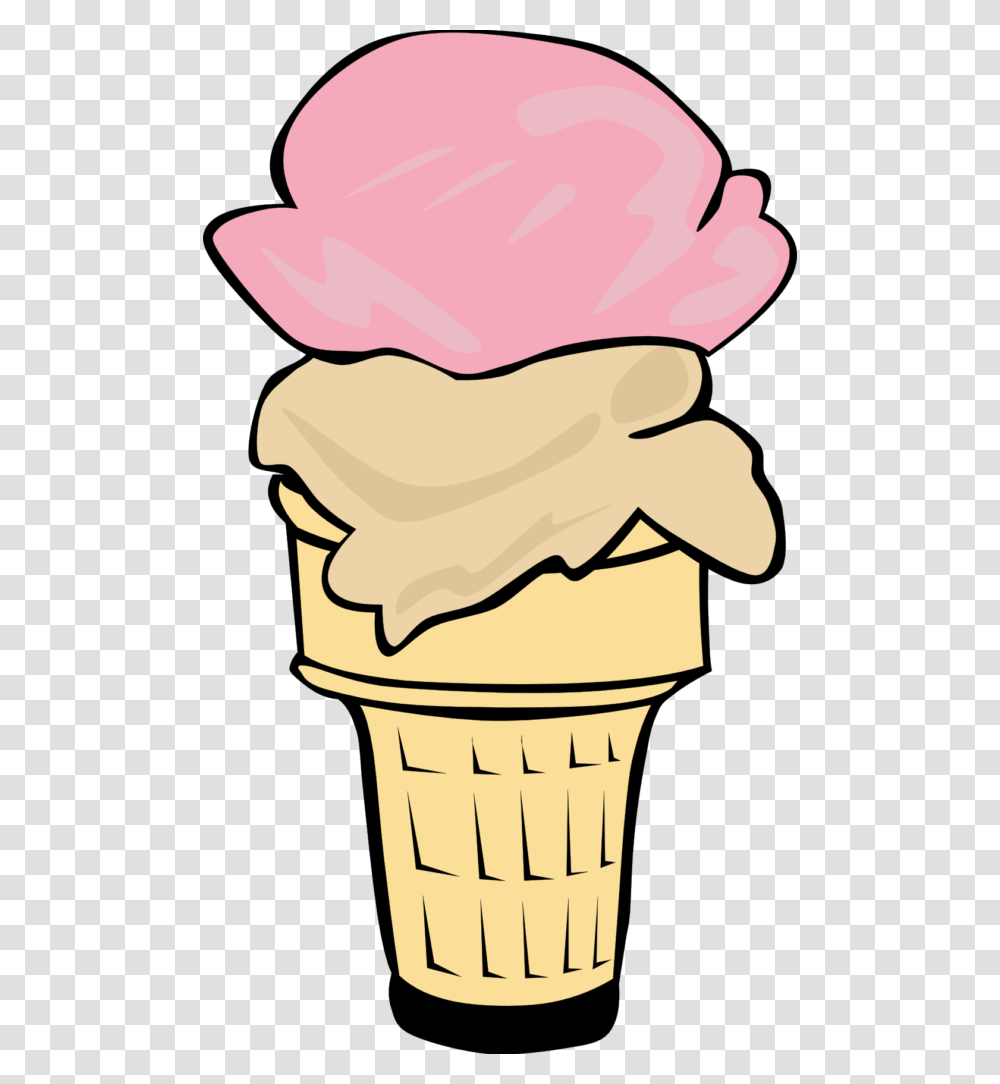 Ice Cream Cone Clip Art Black And White Free Tiger Clipart, Dessert, Food, Creme, Baseball Cap Transparent Png