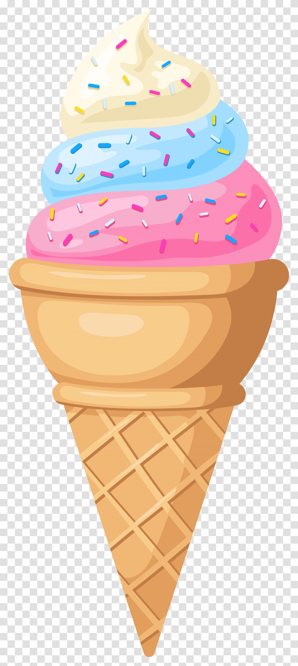 Ice Cream Cone Clip Art Clip Art Ice Cream, Dessert, Food, Creme, Wedding Cake Transparent Png