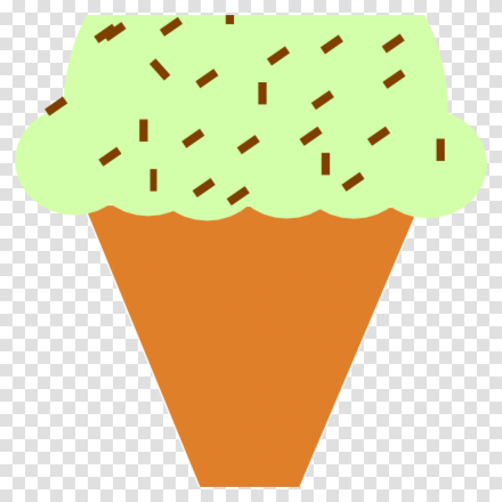 Ice Cream Cone Clip Art Ice Cream Cone With Sprinkles, Dessert, Food, Creme, T-Shirt Transparent Png