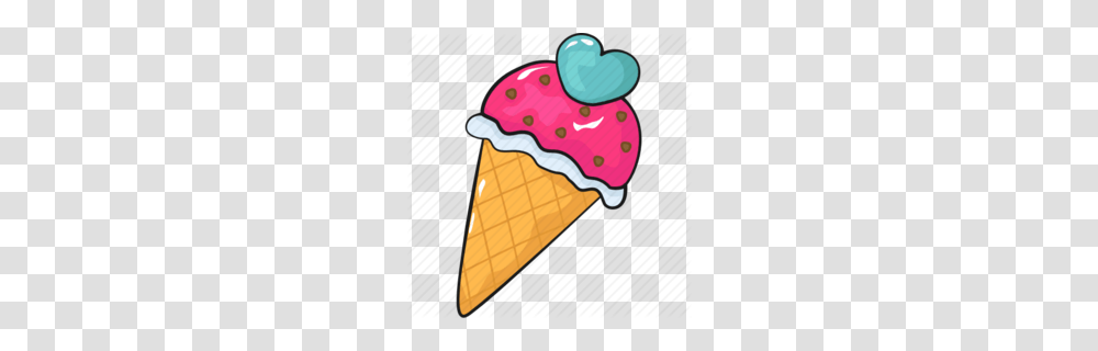 Ice Cream Cone Clipart, Dessert, Food, Creme, Sweets Transparent Png