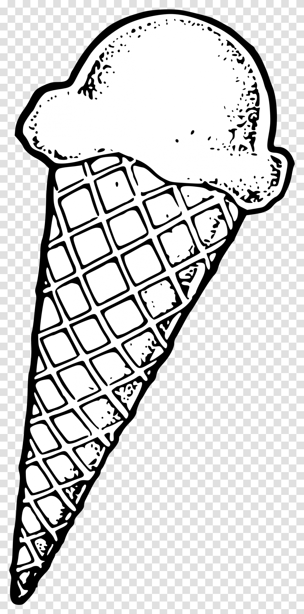 Ice Cream Cone Clipart Royalty Free Library Black And White, Grenade, Bomb, Weapon, Weaponry Transparent Png