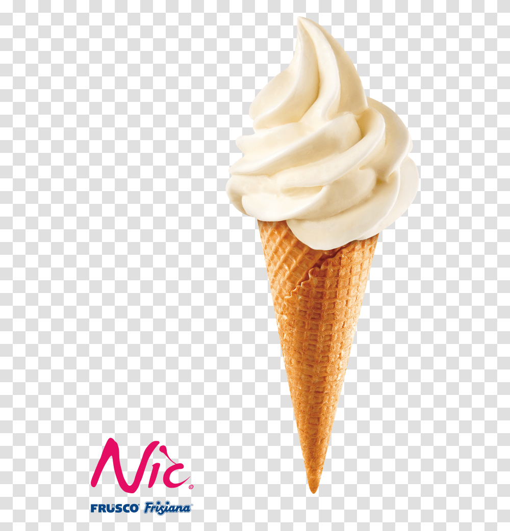 Ice Cream Cone, Dessert, Food, Creme, Rose Transparent Png