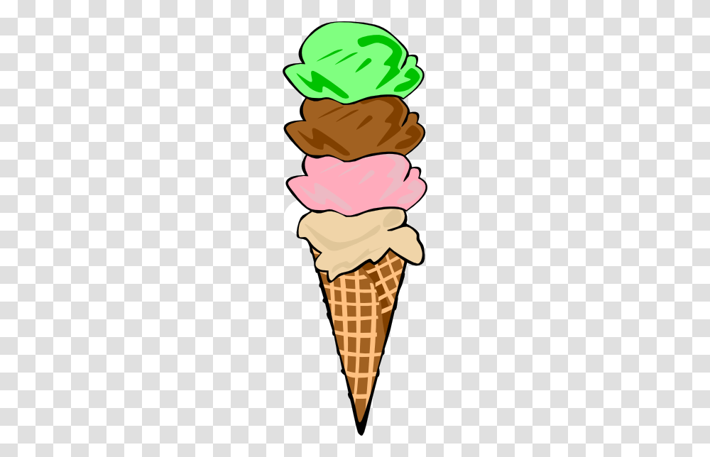 Ice Cream Cone, Dessert, Food, Creme, Sweets Transparent Png