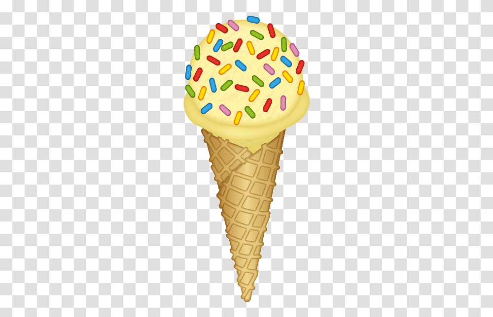 Ice Cream Cone, Dessert, Food, Creme, Toy Transparent Png