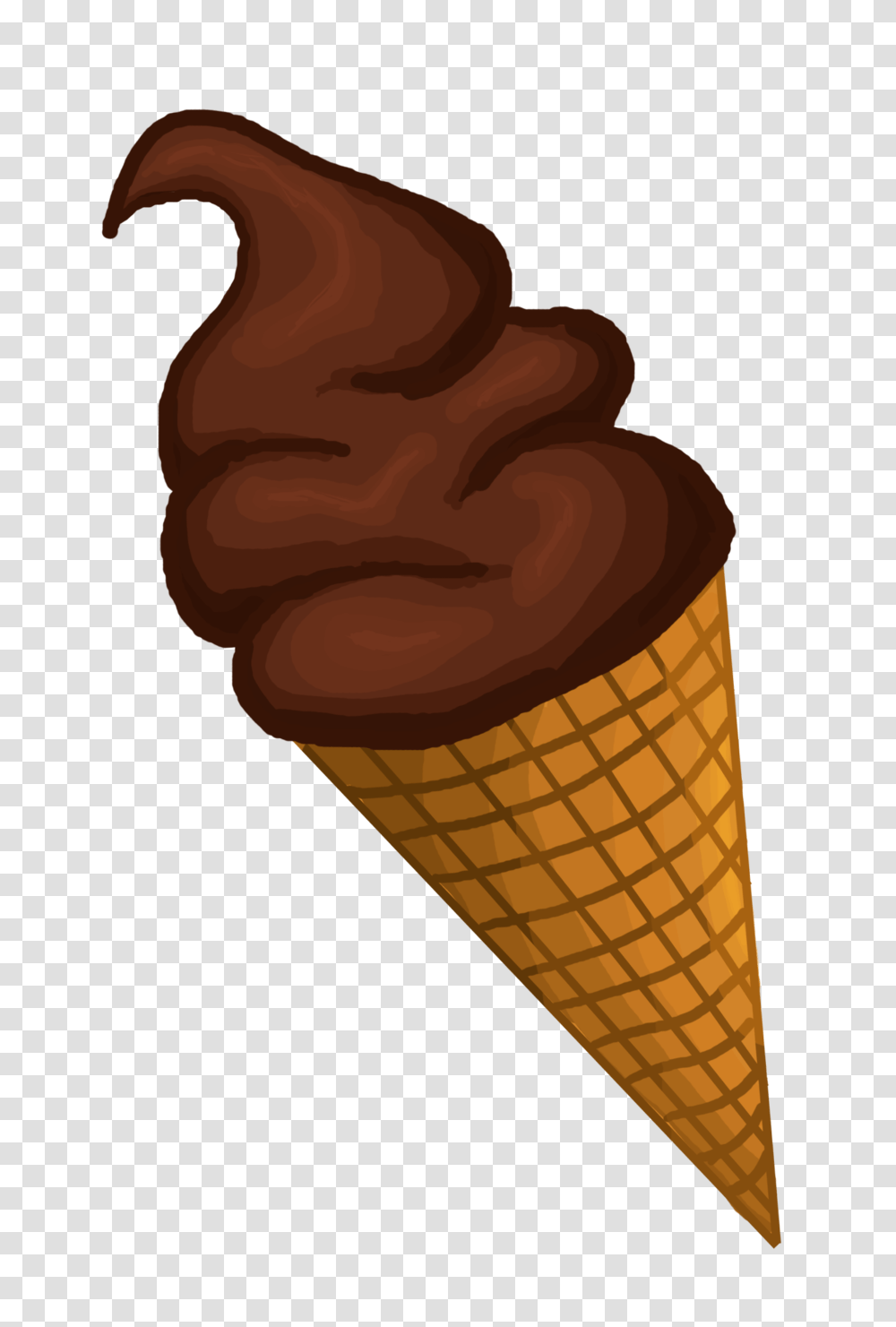 Ice Cream Cone, Dessert, Food, Creme Transparent Png