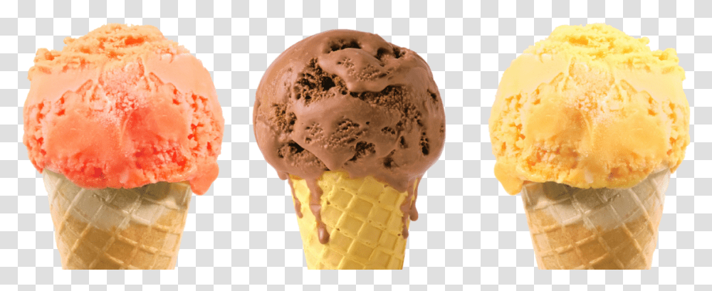 Ice Cream Cone Free, Dessert, Food, Creme, Bread Transparent Png