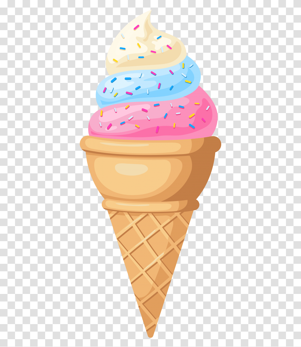 Ice Cream Cone Free Images Toppng Clip Art Ice Cream Cone, Dessert, Food, Creme, Wedding Cake Transparent Png