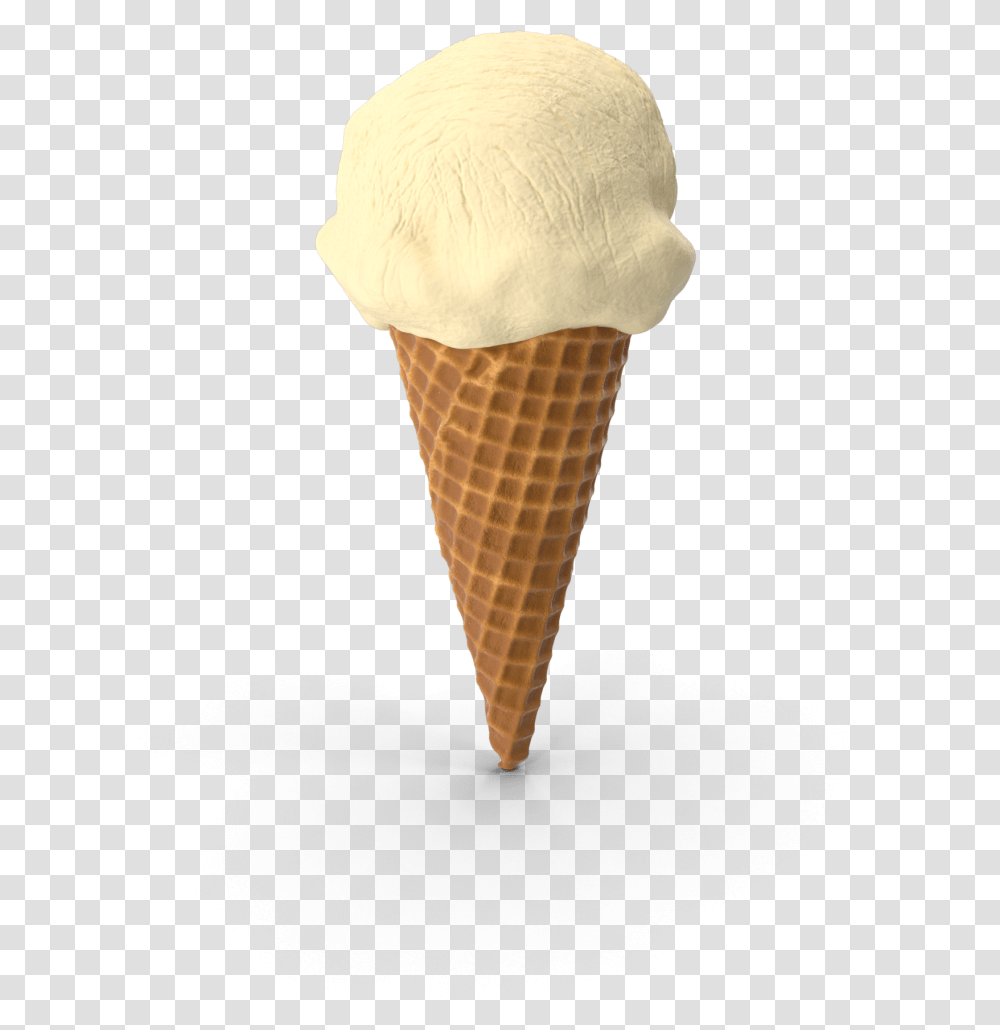 Ice Cream Cone, Fungus, Dessert, Food, Creme Transparent Png