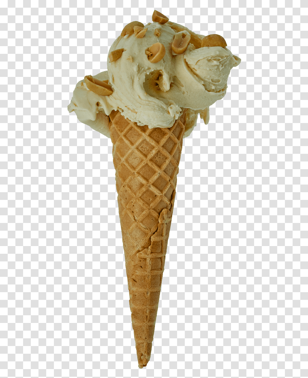 Ice Cream Cone Ice Cream Cone, Dessert, Food, Creme, Icing Transparent Png