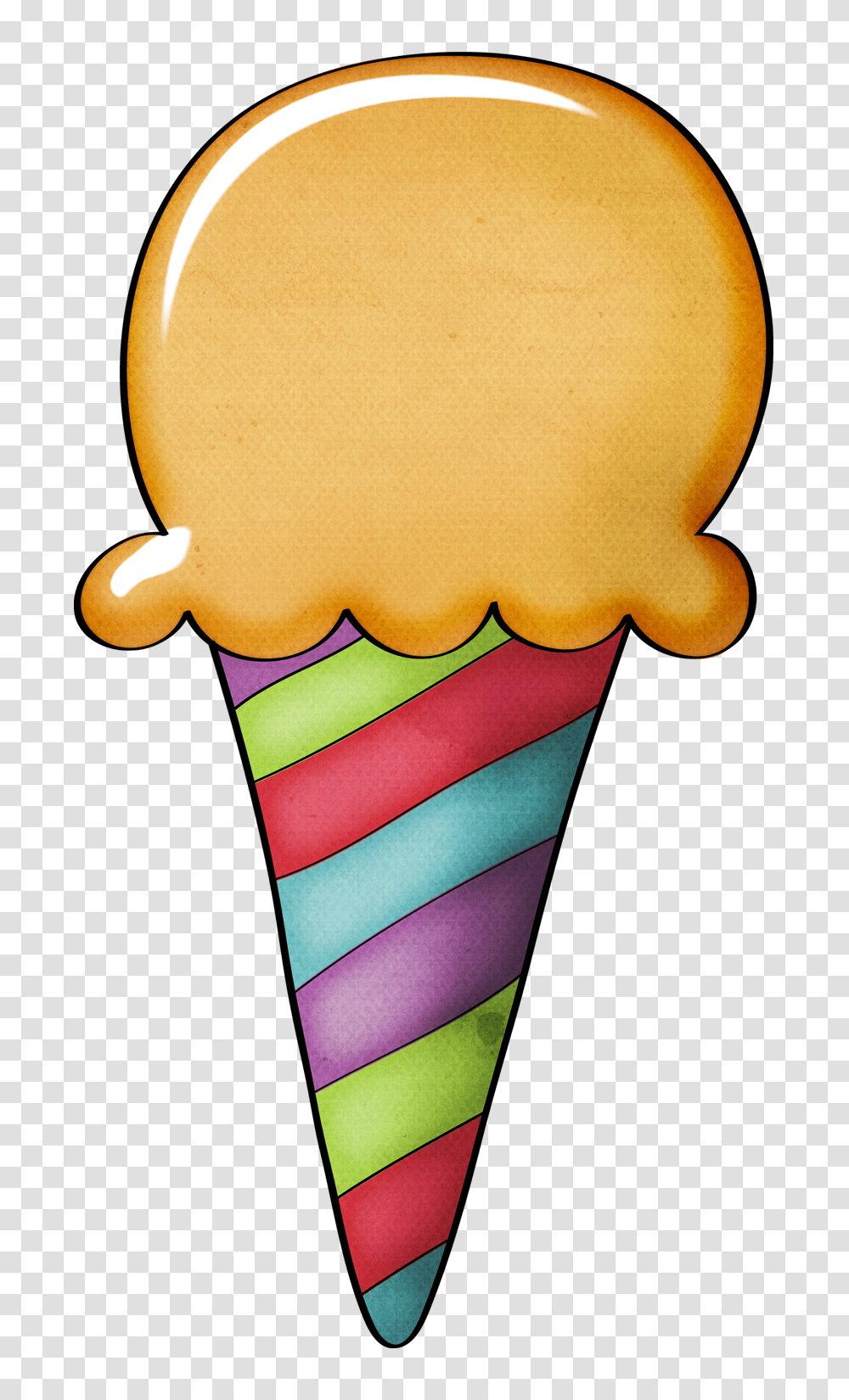 Ice Cream Cone No Background Clipart Collection, Sweets, Food, Confectionery, Hand Transparent Png