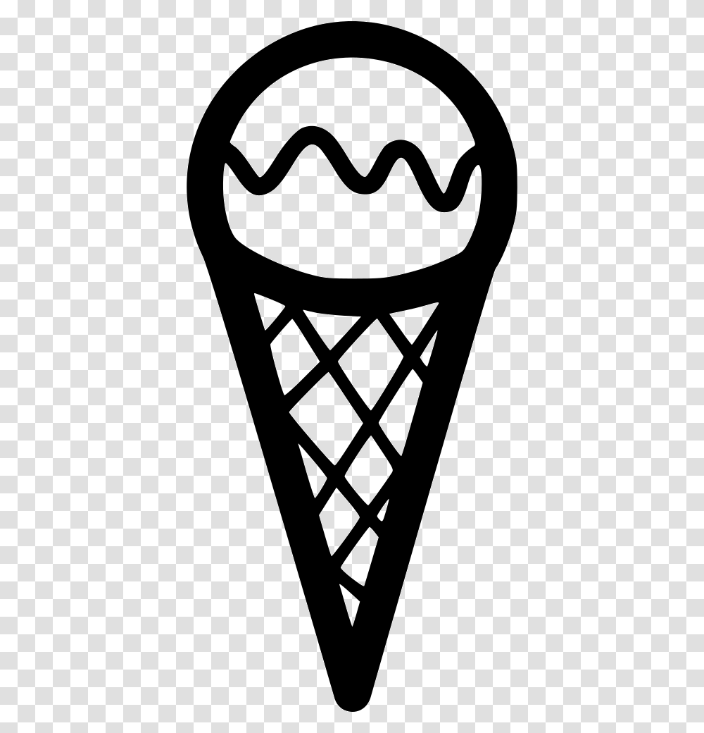 Ice Cream Cone, Stencil, Rug, Triangle Transparent Png