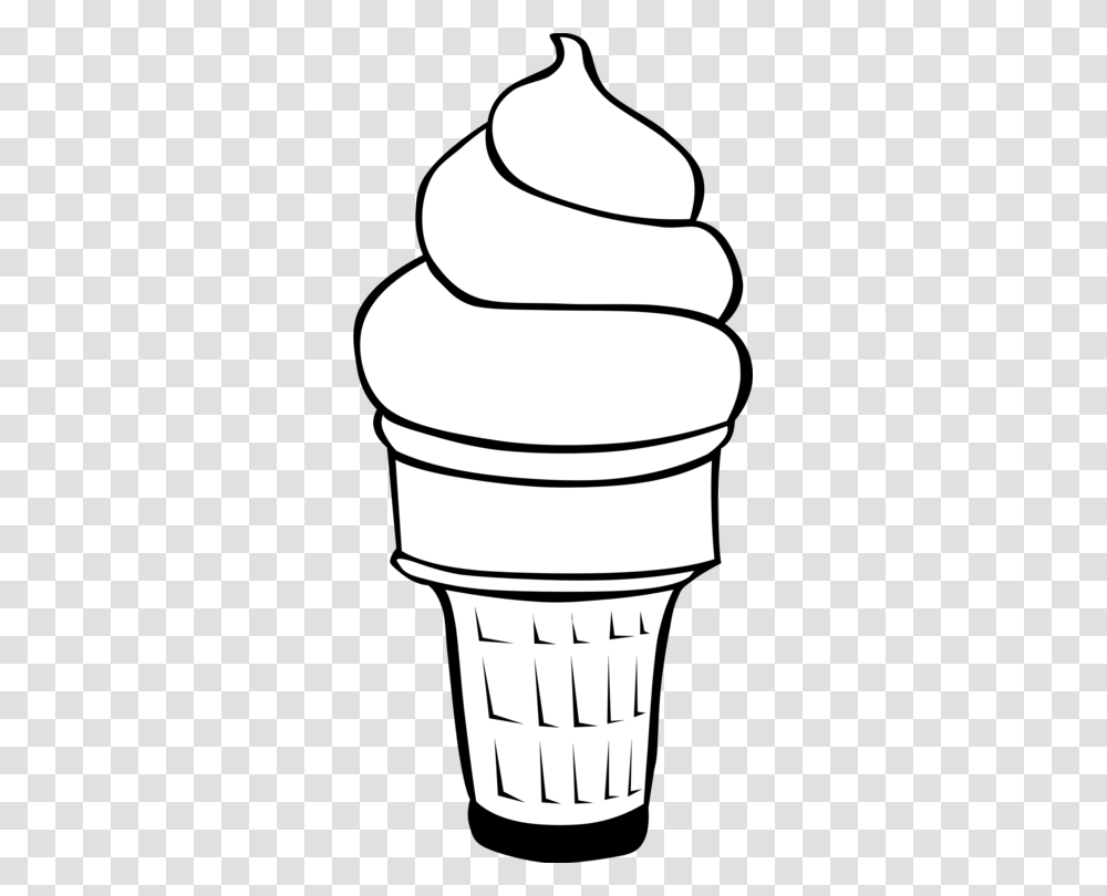 Ice Cream Cones Sundae Waffle Cupcake, Light, Lamp, Milk, Beverage Transparent Png
