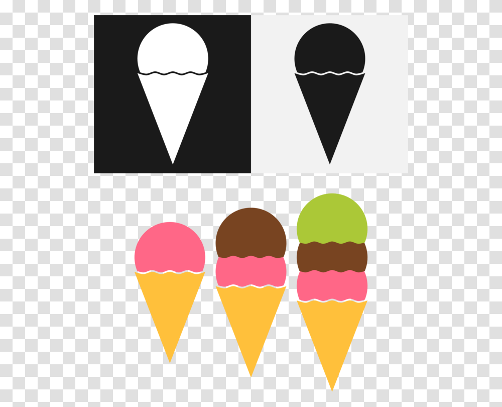 Ice Cream Cones Waffle Dessert, Food, Creme, Crayon, Advertisement Transparent Png