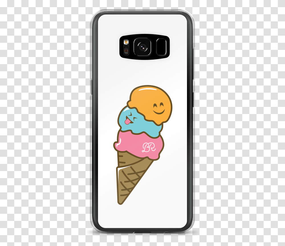 Ice Cream Emoji Iphone Case Gelato, Electronics, Mobile Phone, Cell Phone, Dessert Transparent Png