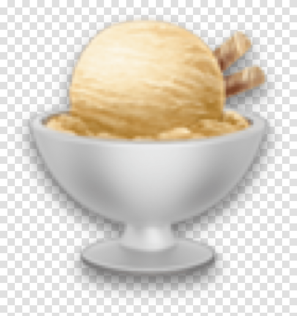 Ice Cream Emojii Am Starting To Use This Sticker Emodzi Morozhenoe, Dessert, Food, Creme, Lamp Transparent Png