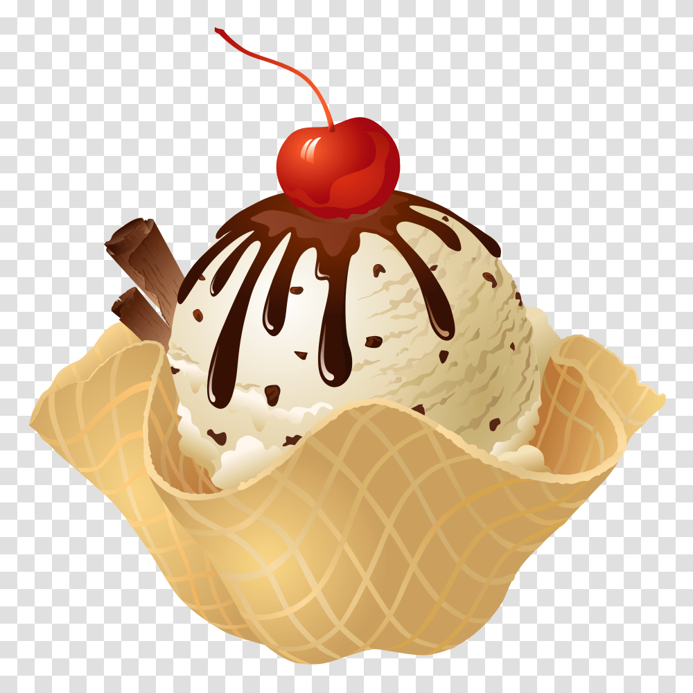 Ice Cream, Food, Dessert, Creme, Birthday Cake Transparent Png