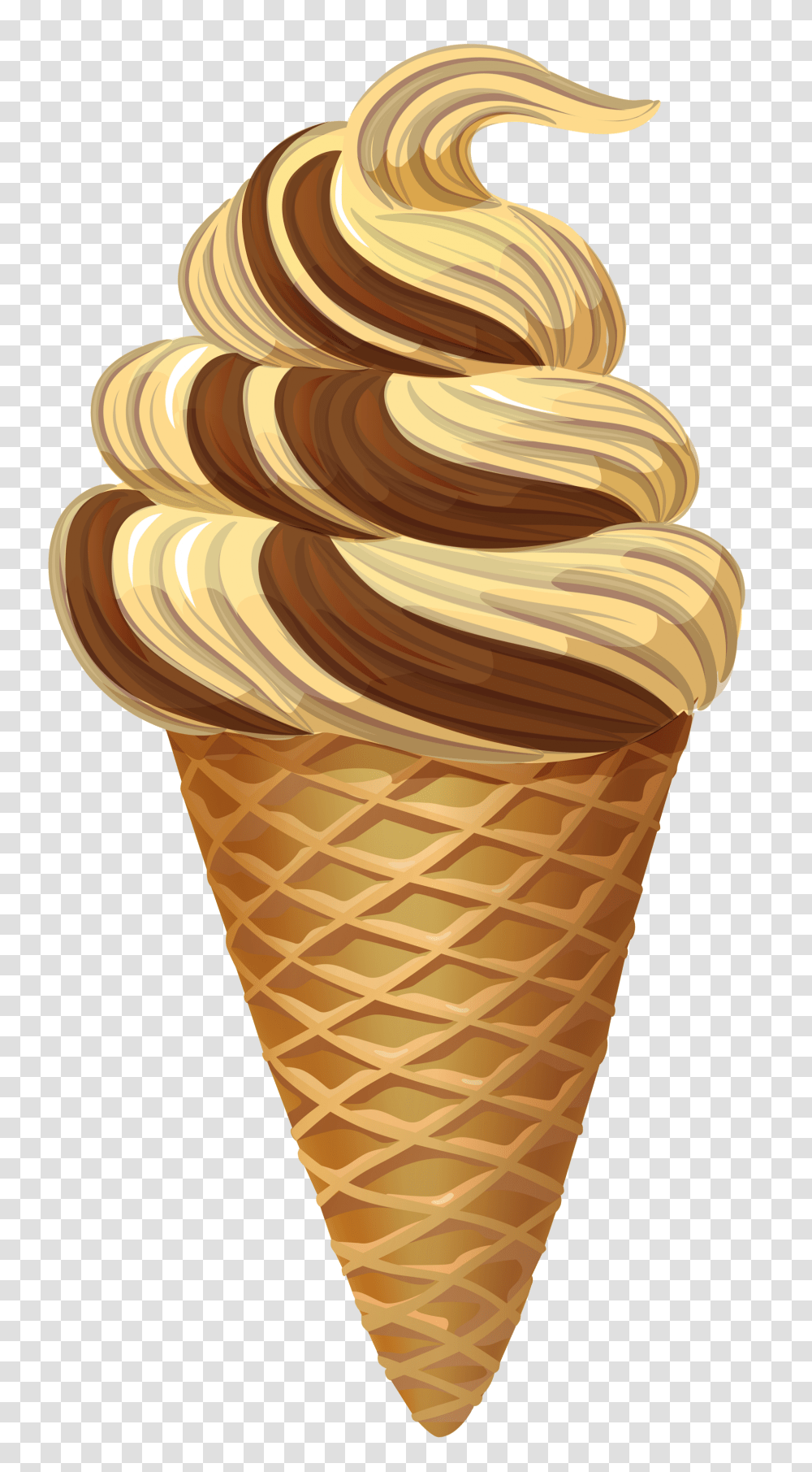 Ice Cream, Food, Dessert, Creme, Cone Transparent Png