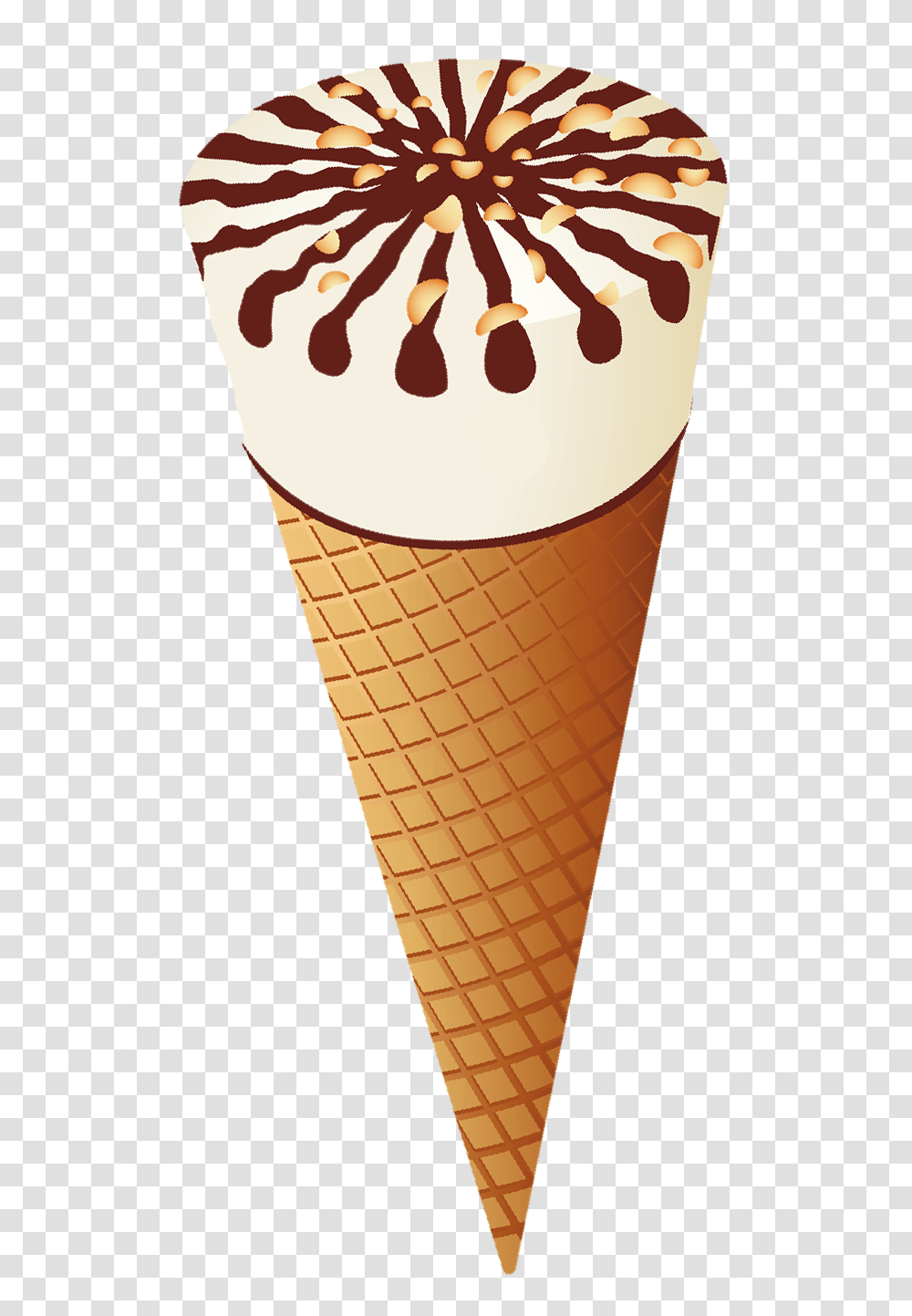 Ice Cream, Food, Dessert, Creme, Cone Transparent Png