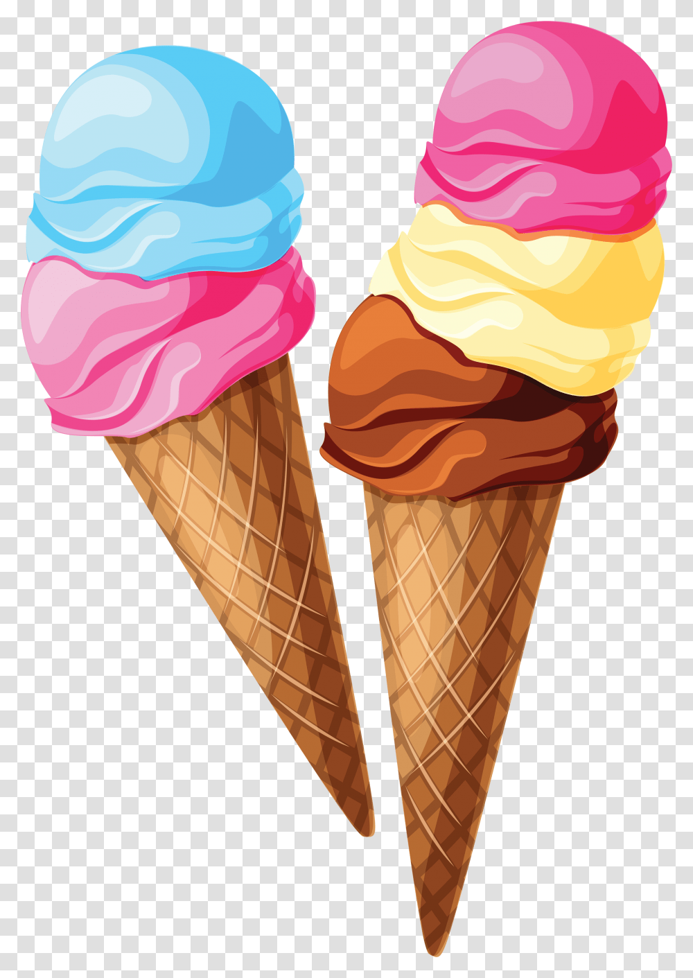 Ice Cream, Food, Dessert, Creme, Icing Transparent Png