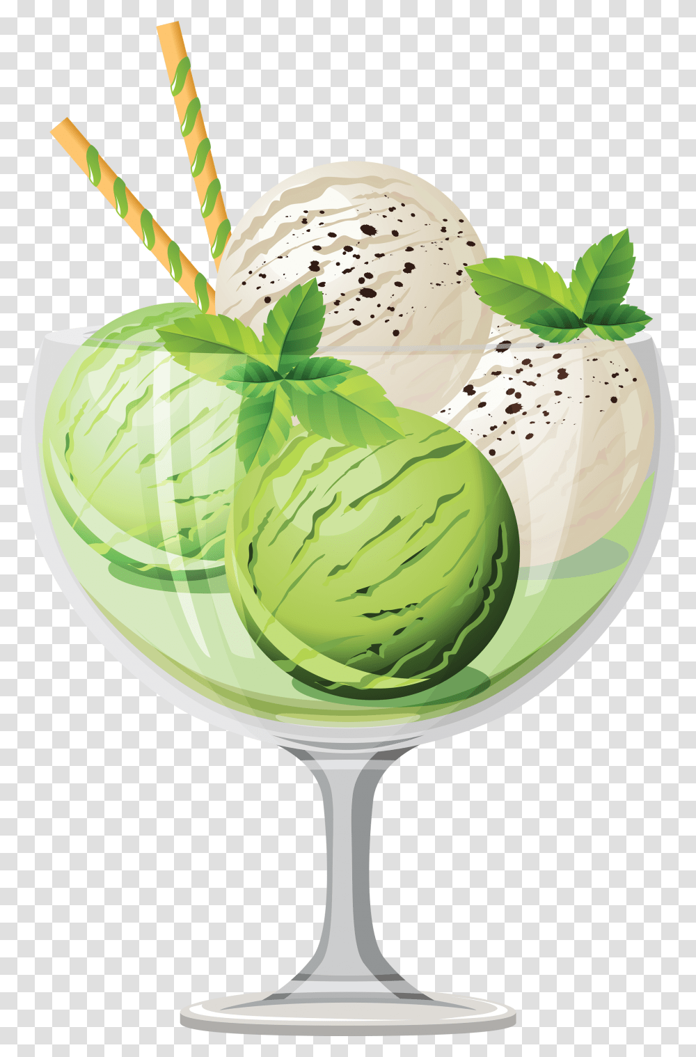 Ice Cream, Food, Dessert, Creme, Plant Transparent Png