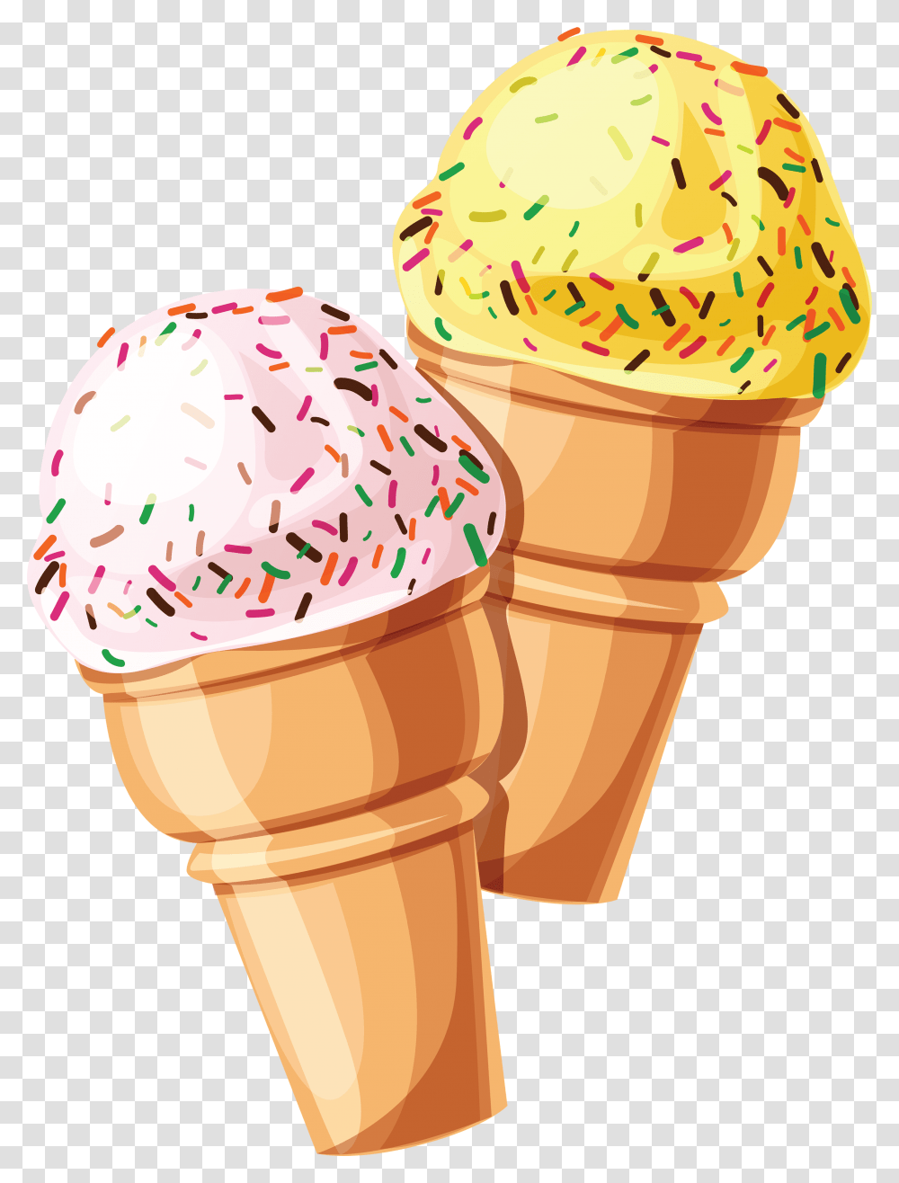 Ice Cream, Food, Dessert, Creme, Sweets Transparent Png