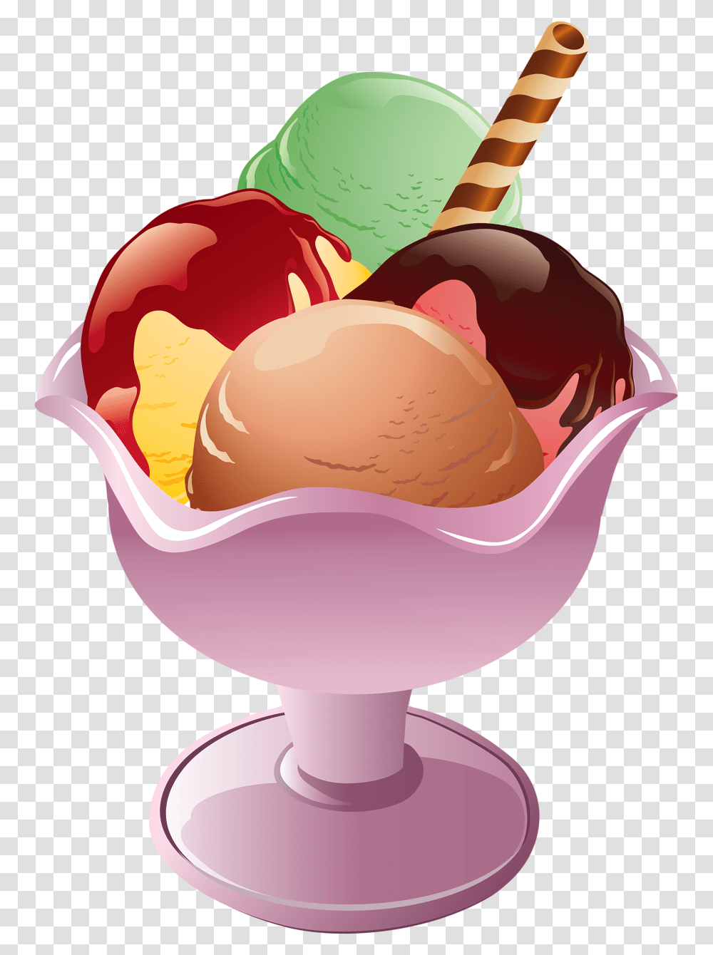 Ice Cream, Food, Dessert, Creme, Sweets Transparent Png