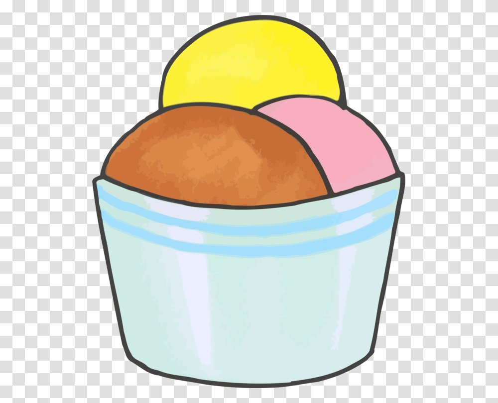 Ice Cream Food Dessert Pudding Empanadilla, Creme, Bucket, Helmet Transparent Png