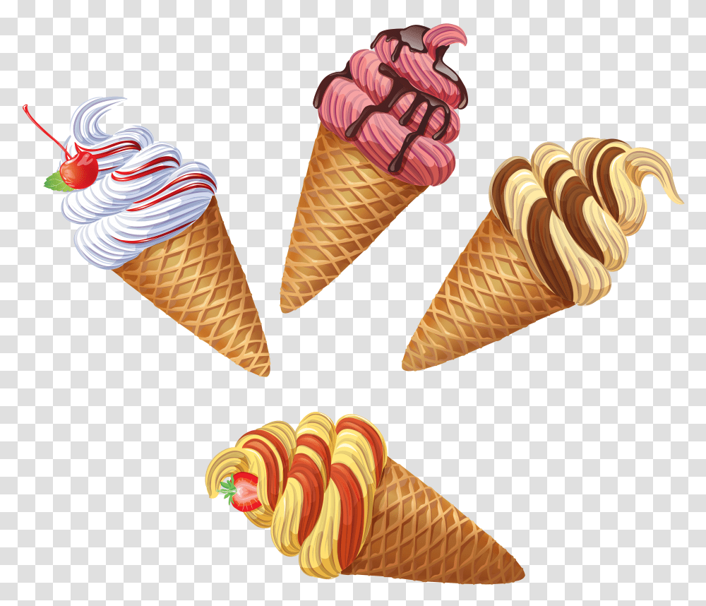 Ice Cream, Food Transparent Png