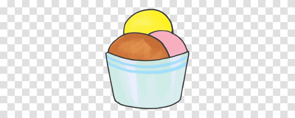Ice Cream Ice Crystals Drawing, Bucket, Helmet, Apparel Transparent Png