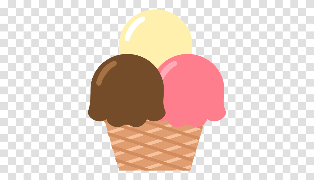 Ice Cream Icon, Dessert, Food, Creme, Baseball Cap Transparent Png