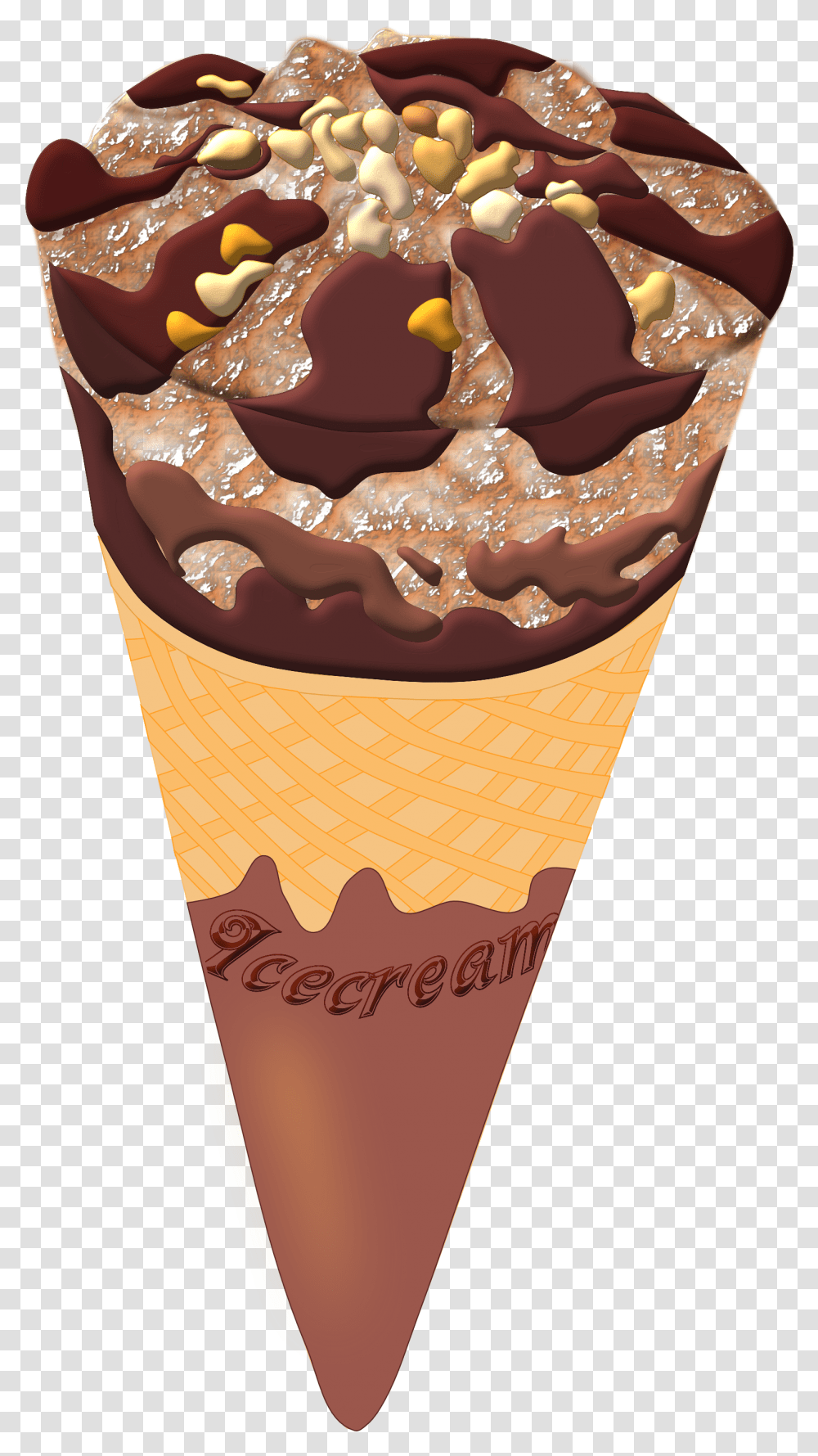 Ice Cream Image Ice Cream Cone Hd, Dessert, Food, Creme, Birthday Cake Transparent Png