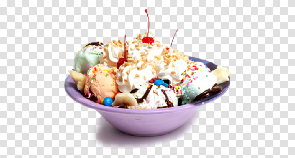 Ice Cream Images Ice Cream Sundae, Dessert, Food, Creme, Birthday Cake Transparent Png