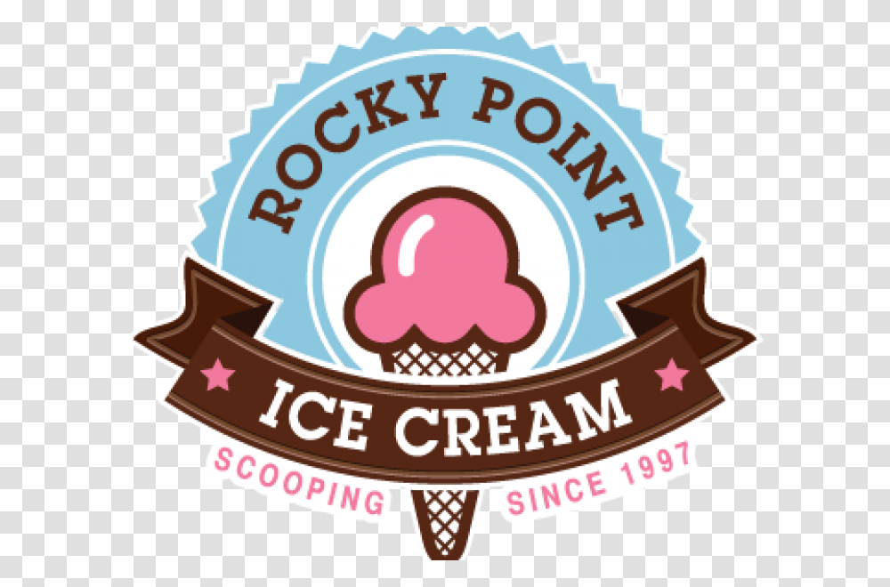 Ice Cream Logo, Trademark, Badge, Label Transparent Png