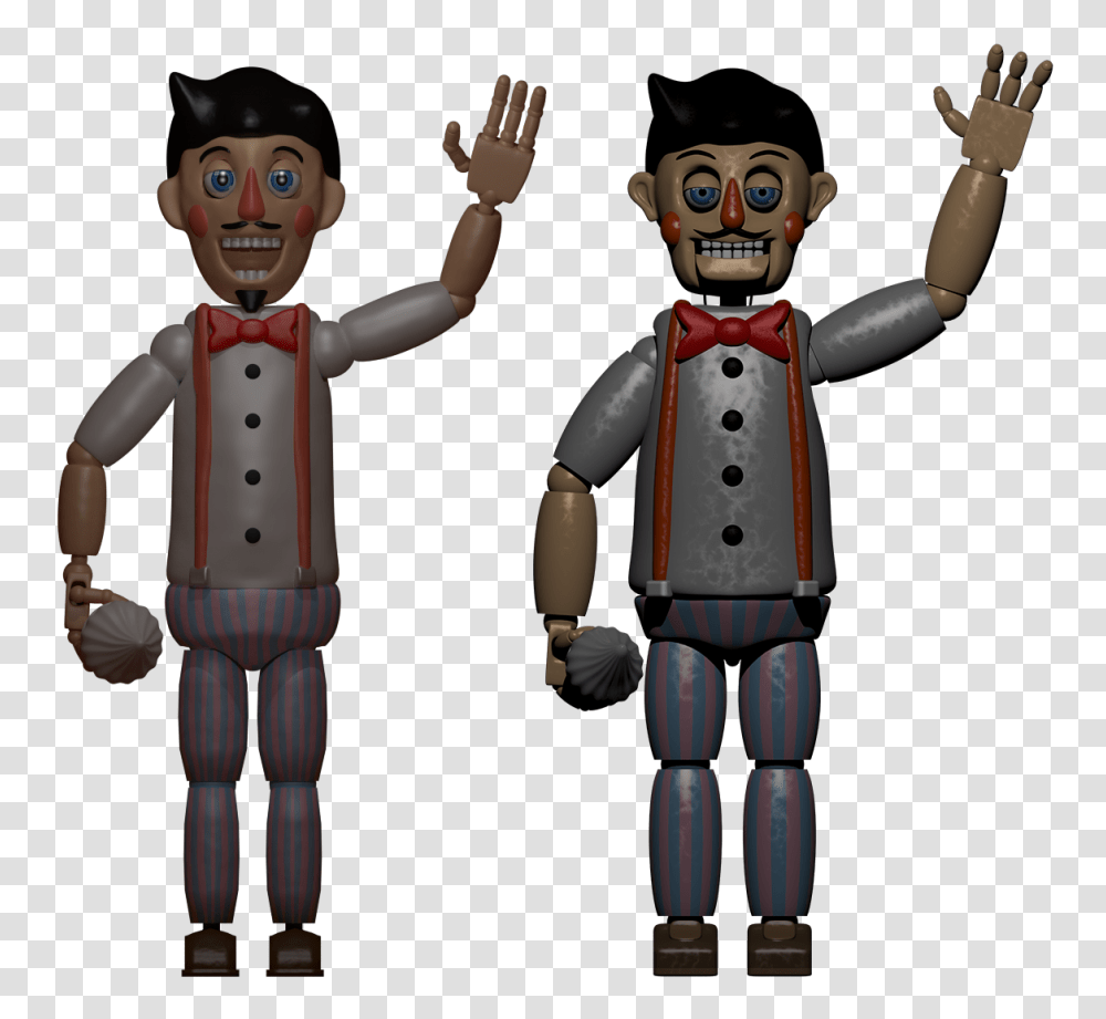 Ice Cream Man Old Vs New Five Nights, Robot, Person, Human Transparent Png