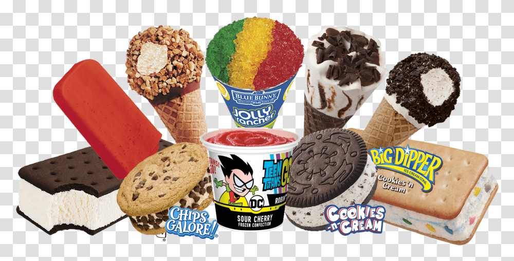 Ice Cream Novelties Wholesale, Dessert, Food, Creme, Bread Transparent Png