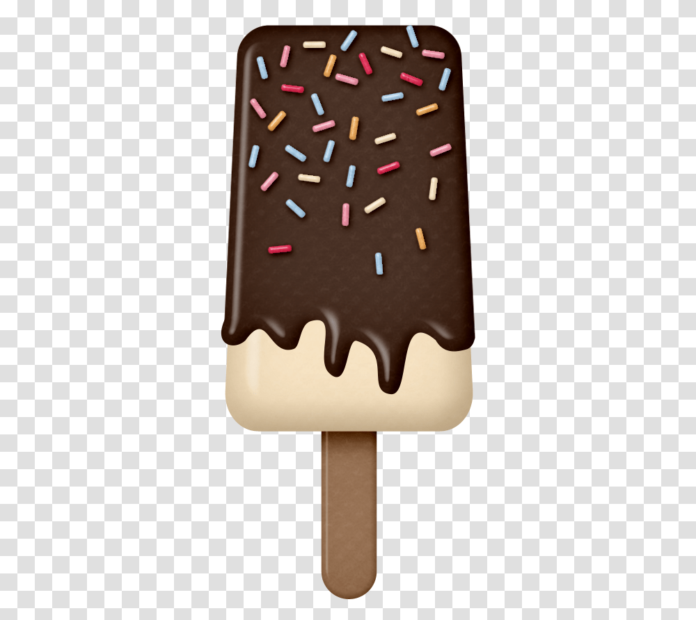 Ice Cream Popsicles Clipart, Dessert, Food, Cake, Icing Transparent Png