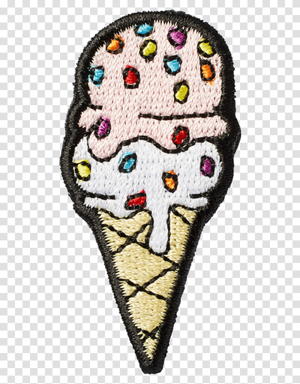 Ice Cream Scoop Sticker Patch Icecream Patch, Rug, Accessories, Accessory, Pattern Transparent Png
