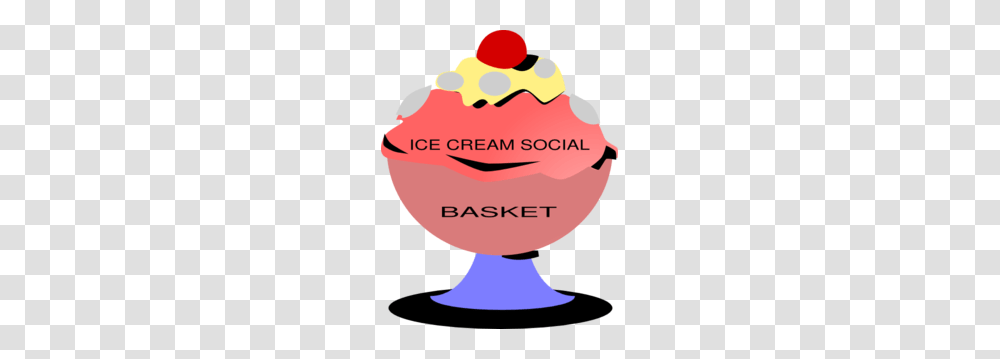 Ice Cream Social Basket Clip Art, Dessert, Food, Sweets, Mouth Transparent Png