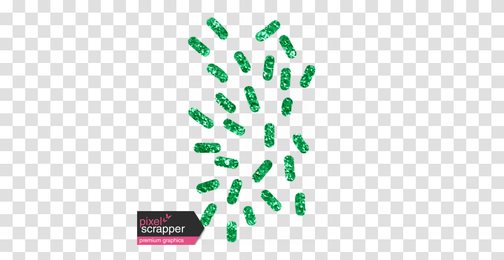 Ice Cream Sprinkles Green Glitter Graphic, Rug, Accessories, Gemstone, Jewelry Transparent Png