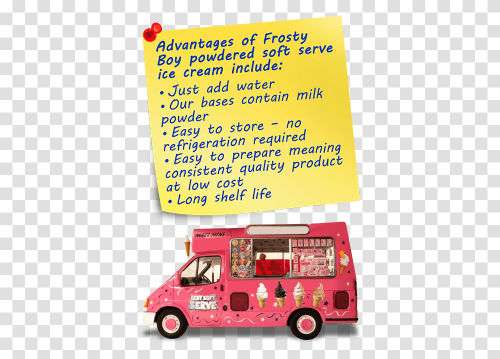 Ice Cream Truck, Vehicle, Transportation, Van, Fire Truck Transparent Png