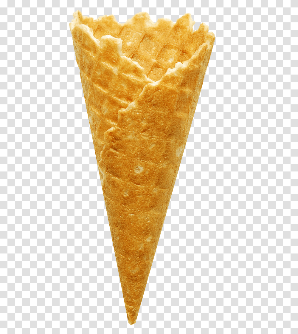 Ice Cream Waffle Image, Bread, Food, Cone, Pastry Transparent Png